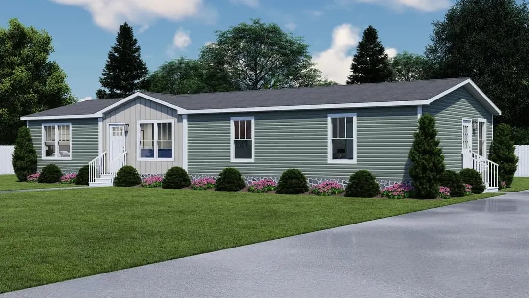 Rocket man hero, elevation, and exterior home features